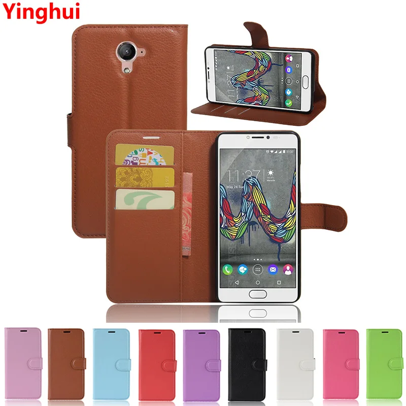 Флип кошелек в стиле книги для Wiko U Feel Fab кожаный чехол подставка полная защита