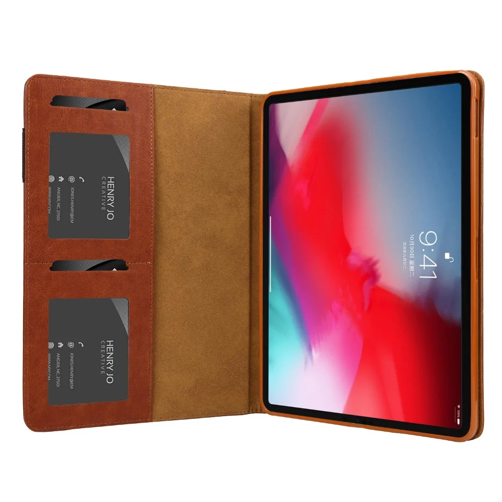 Чехол для iPad Pro 11 2020 2018 выпуска A1934 A1979 A1980/A2013 Роскошный складной чехол книжка с