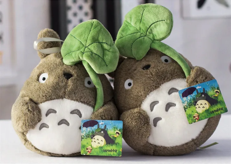 Мой сосед Тоторо плюшевая игрушка милая мягкая кукла тонари модель no Totoro с