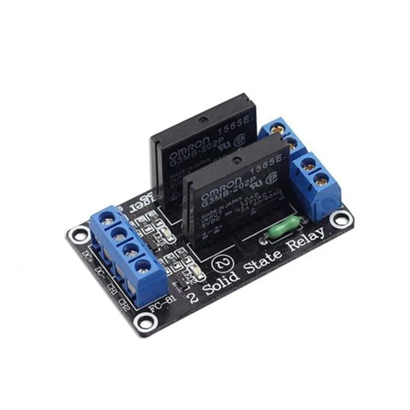 5 в 1/2/4/8 канал OMRON реле SSR G3MB 202P твердотельные модуль для Arduino Новый LB88|Соединители| |