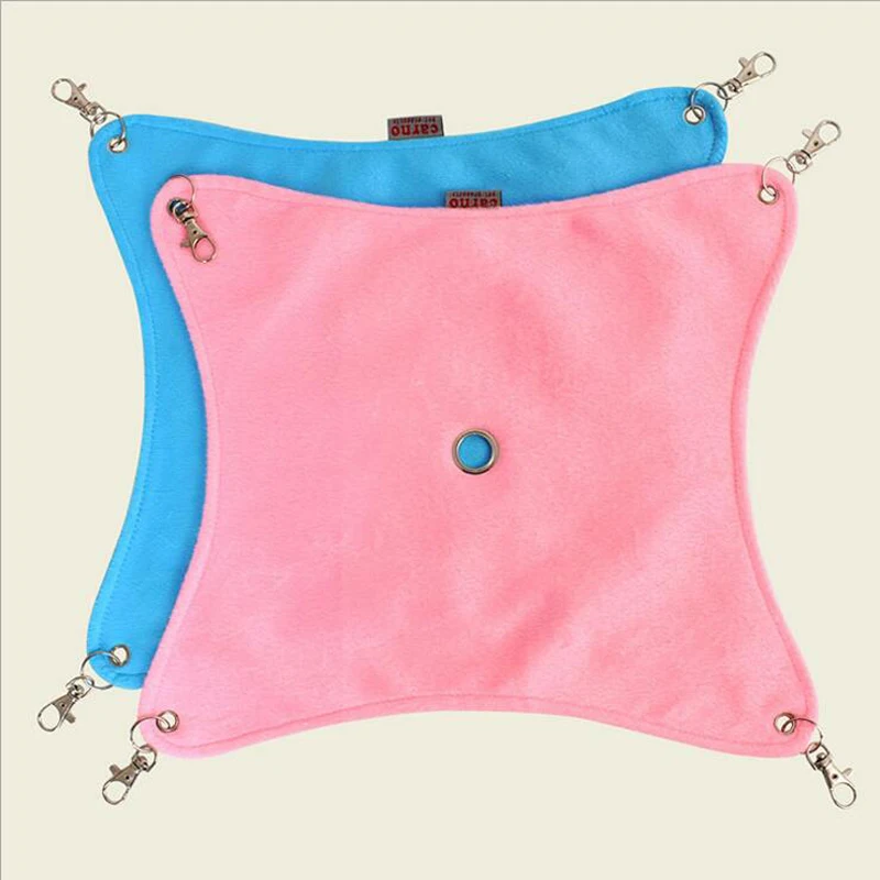 Теплый плюшевый тканевый хомяк гамак для шиншиллы морская свинка кролик