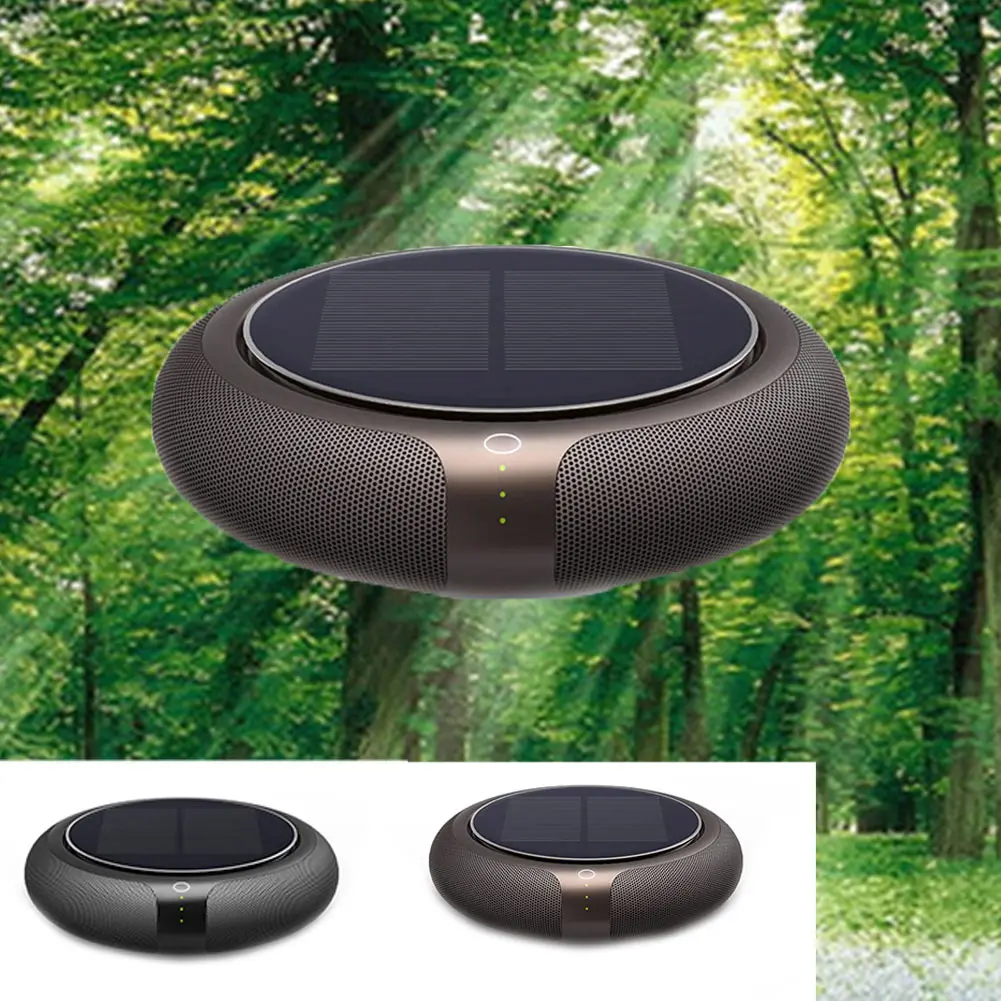 Home With Filter Purify Portable Car Solar Power Accessories Air Purifier Ionizer Anion Vehicle No Noise Cleaner High Speed | Автомобили и