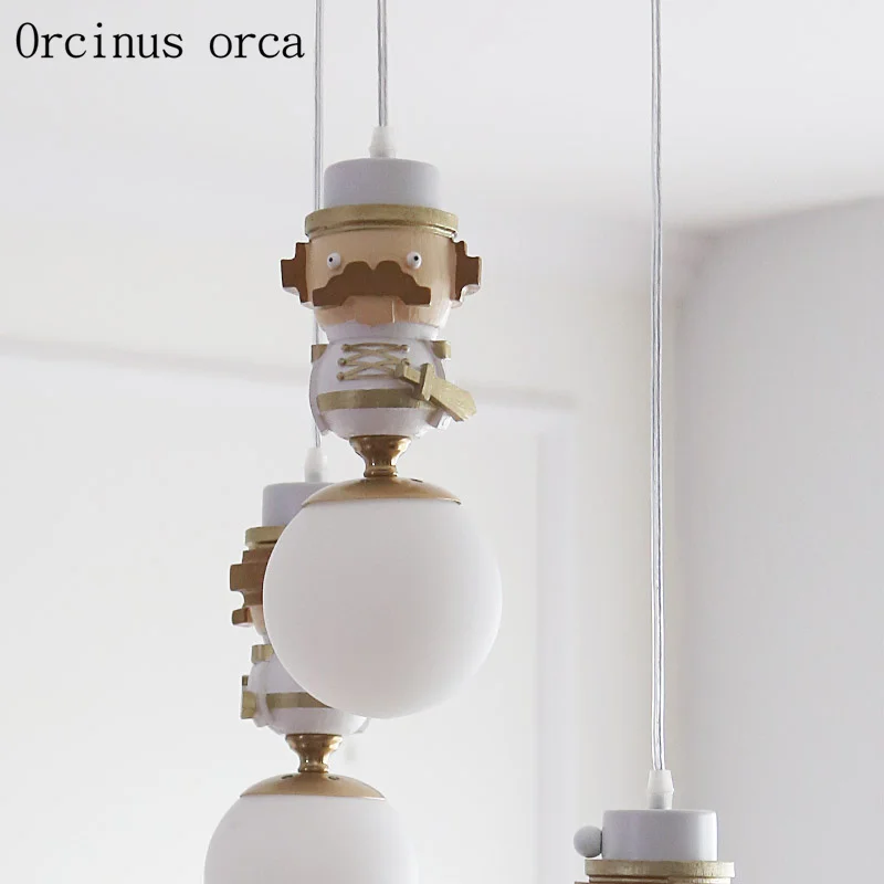 Креативная британская Люстра для мальчиков и девочек с героями мультфильмов