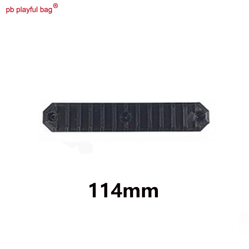 1 pcs 114mm Спорт на открытом воздухе jinming MP5 водяная пуля пистолет модифицированный MP5F легкий тактика дерево 3D пластик печать аксессуары OB08 - Цвет: 1 pcs 114mm