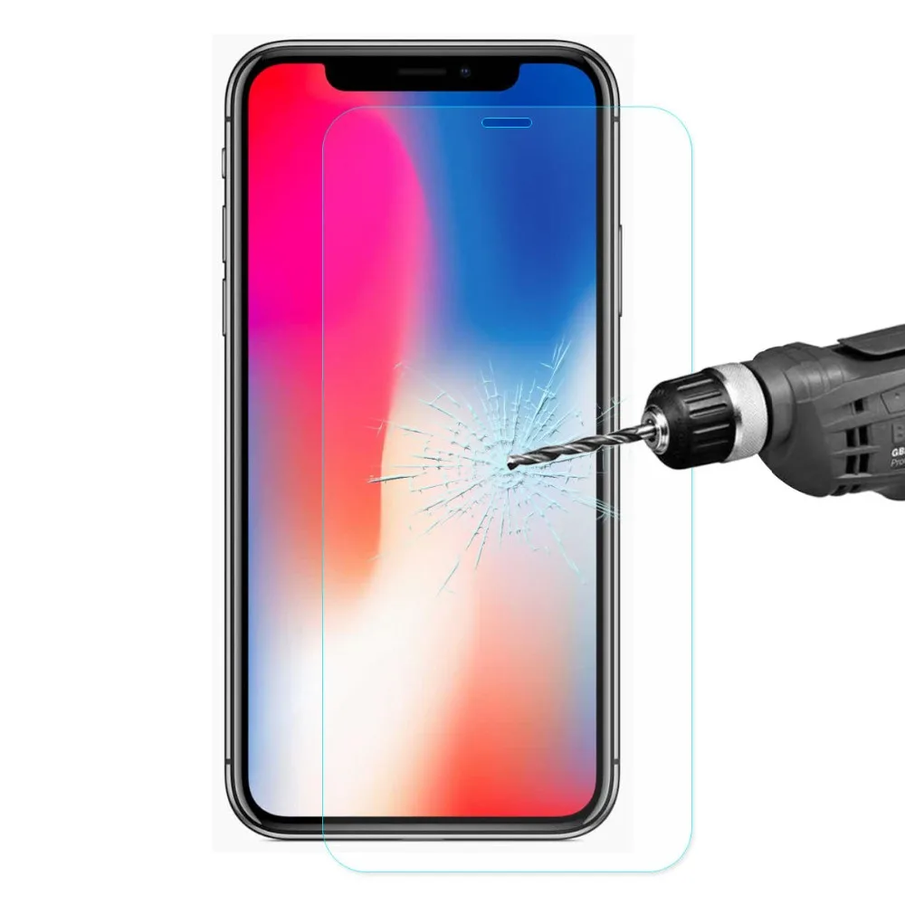 Защитное стекло для iPhone 11 Pro Max экрана X XS XR 6 7 8 Plus 5 5S SE пленка устойчивая к