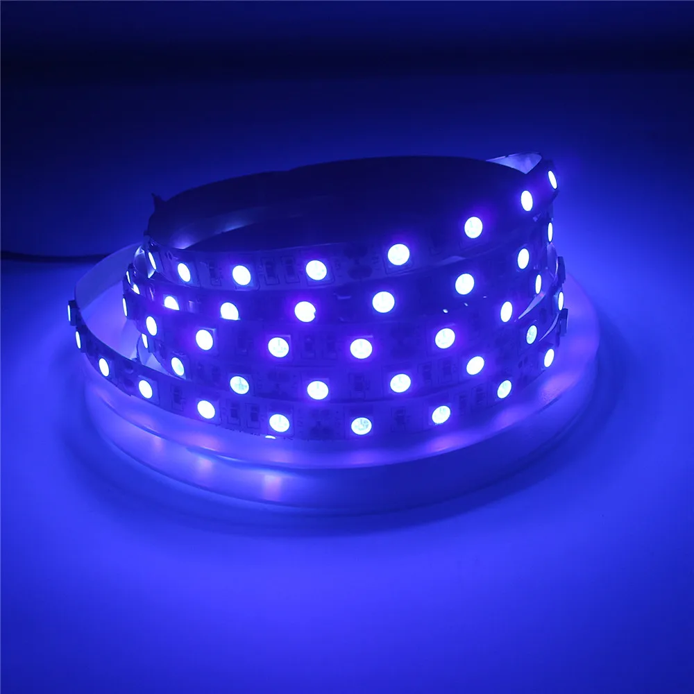 1 м 5 УФ светодиодный полосы светильник 5050 SMD ультрафиолетового 395 405nm 60
