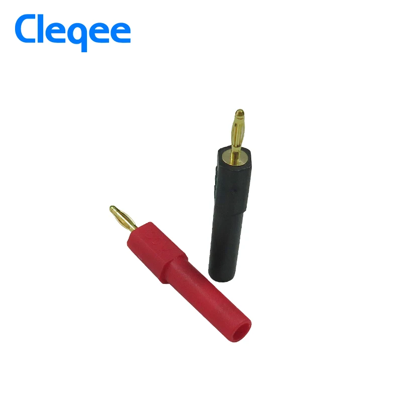 Cleqee P7020 2 шт. мм Штекерный разъем типа банан 4 для тестовых зондов динамиков
