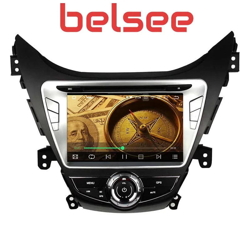 Автомагнитола Belsee для Hyundai Elantra Avante i35 2011 2012 2013 2 Din GPS Android | Автомобили и мотоциклы