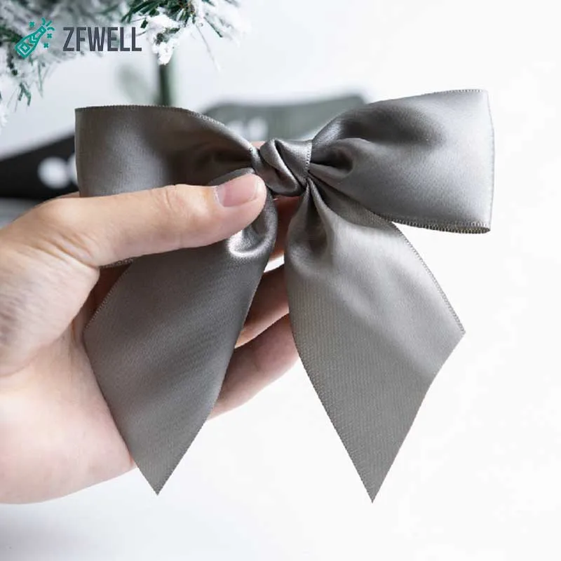 ZFWELL красная двойная лента из Пномпеня бант для упаковки свадебных подарков на