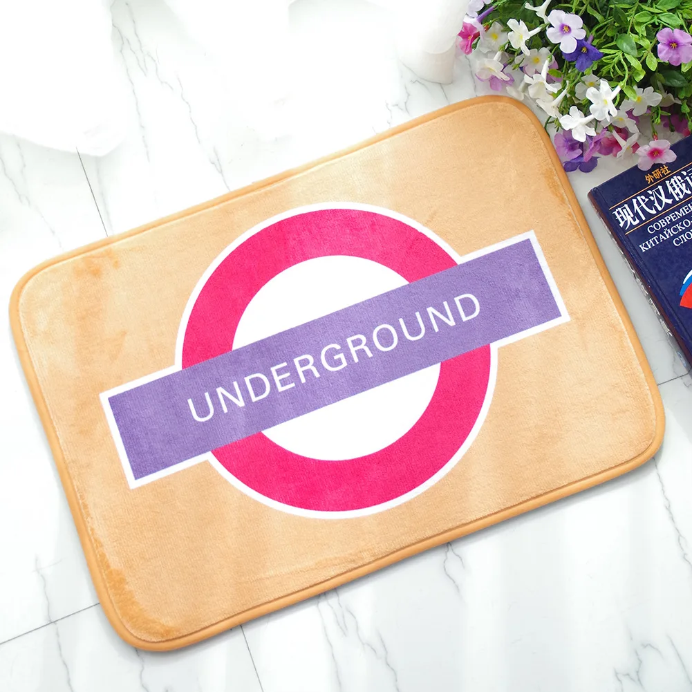 Домашние коврики в европейском стиле из микрофибры для улицы коридора