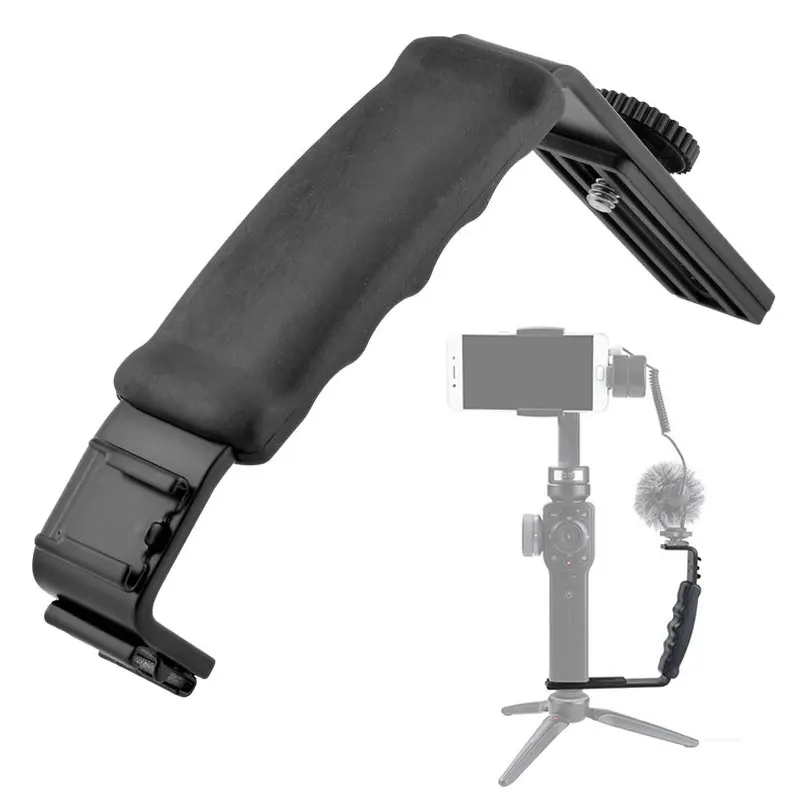 L подставка для микрофона с 2 горячими башмаками Zhiyun Smooth Q 4 стабилизатор/Feiyu Gimbal/