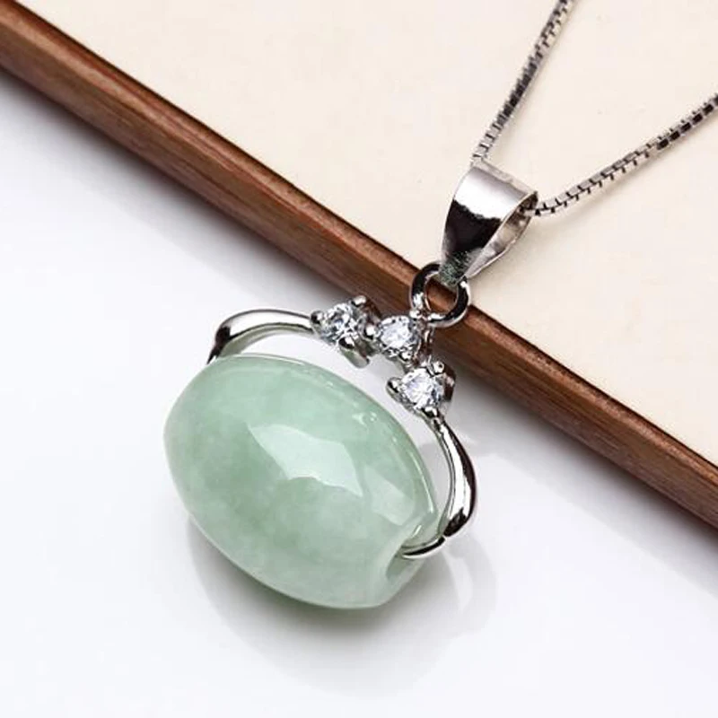 Ожерелье с подвеской KYSZDL из натурального бирманского камня грузовой транспортер