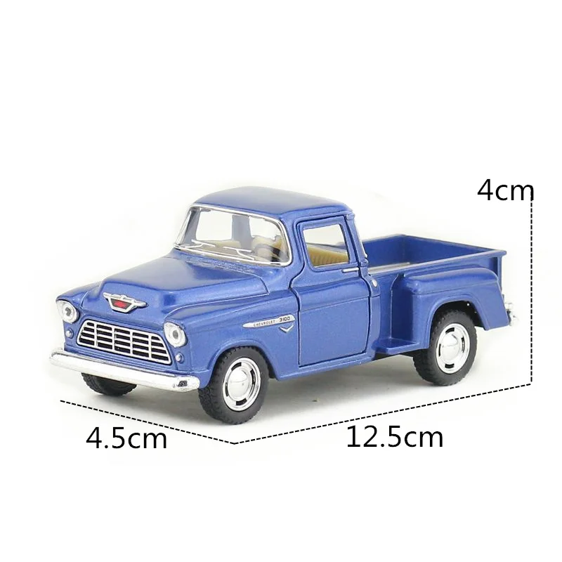 Металлическая Модель KINSMART литая/Масштаб 1:32/1955 Chevrolet Chevy Stepside пикап игрушечный