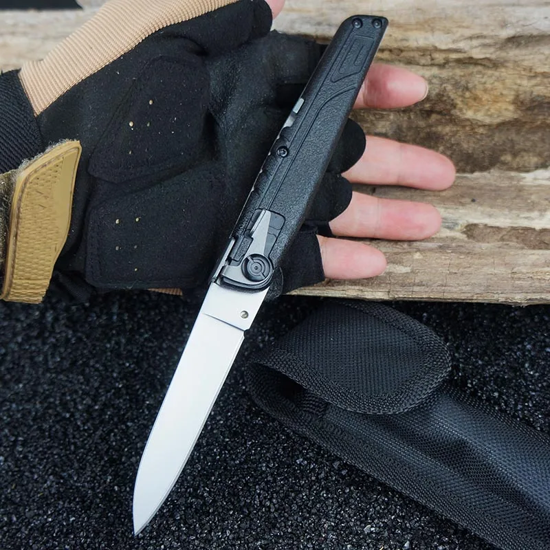 Tactical folding kni Сталлоне на открытом воздухе, складной нож для выживания кемпинг тактическая охота нож, инструмент для повседневного использования стекловолокна рукоятка карманный нож 8CR130MOV лезвие - Цвет: Tactical folding kni
