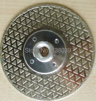 Алмазные режущие и шлифовальные диски 115 мм, 4,5 дюйма для резки и шлифовки мрамора, гранита с фланцем 5/8 дюйма-11, двухсторонние