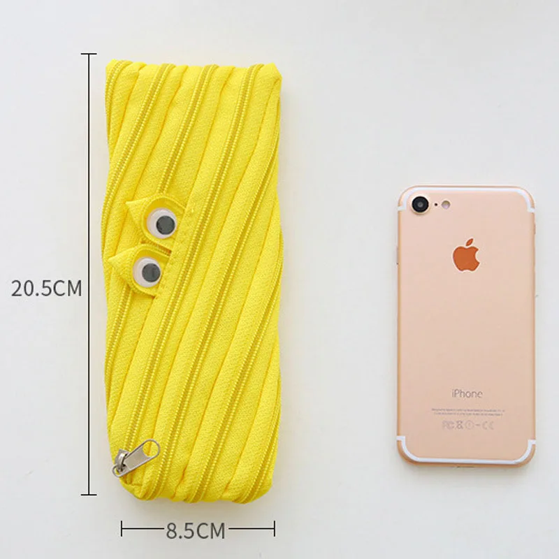 Креативный пенал милая косметичка маленькая на молнии сумка для макияжа чехол