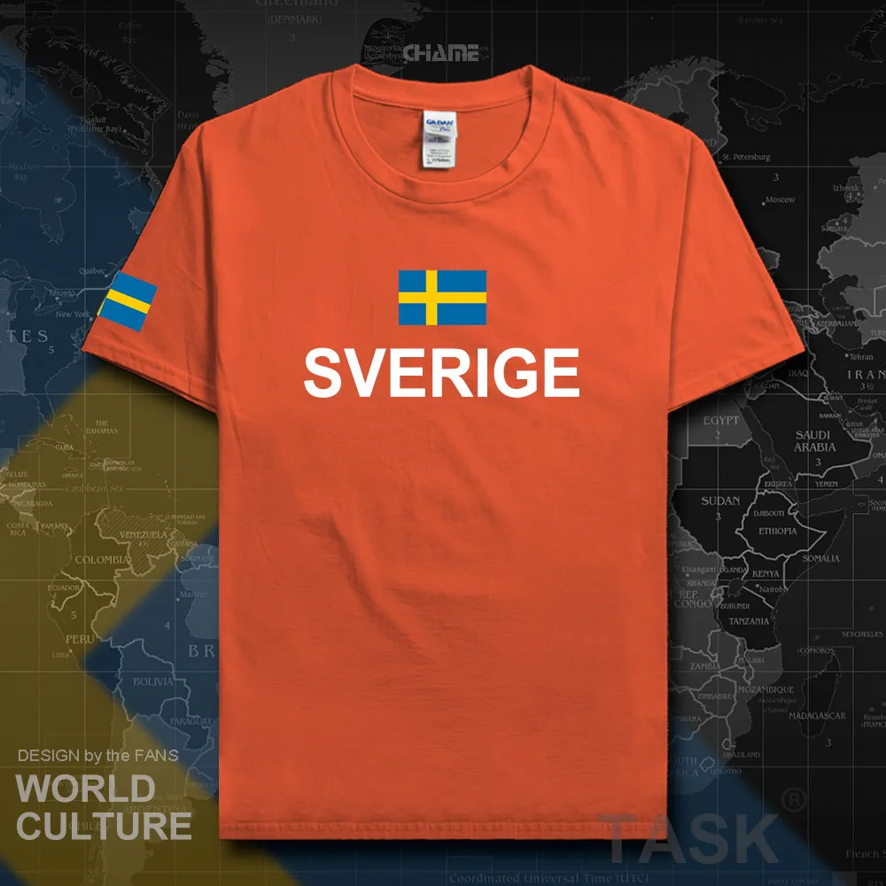Шведские футболки Sverige man футболка шведская Swede 2017 с трикотажной командой сборная
