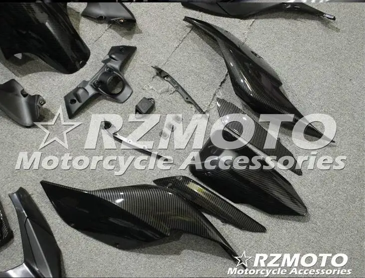 Углеродное волокно лакированная обтекатель части для поездок на мотоцикле Ducati 959 1299 Panigale- Ace kits № 00131