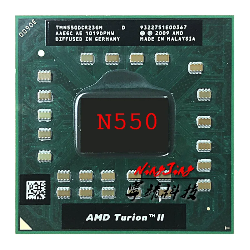 AMD Turion II двухъядерный мобильный N550 2 6 ГГц процессор с двойной резьбой TMN550DCR23GM