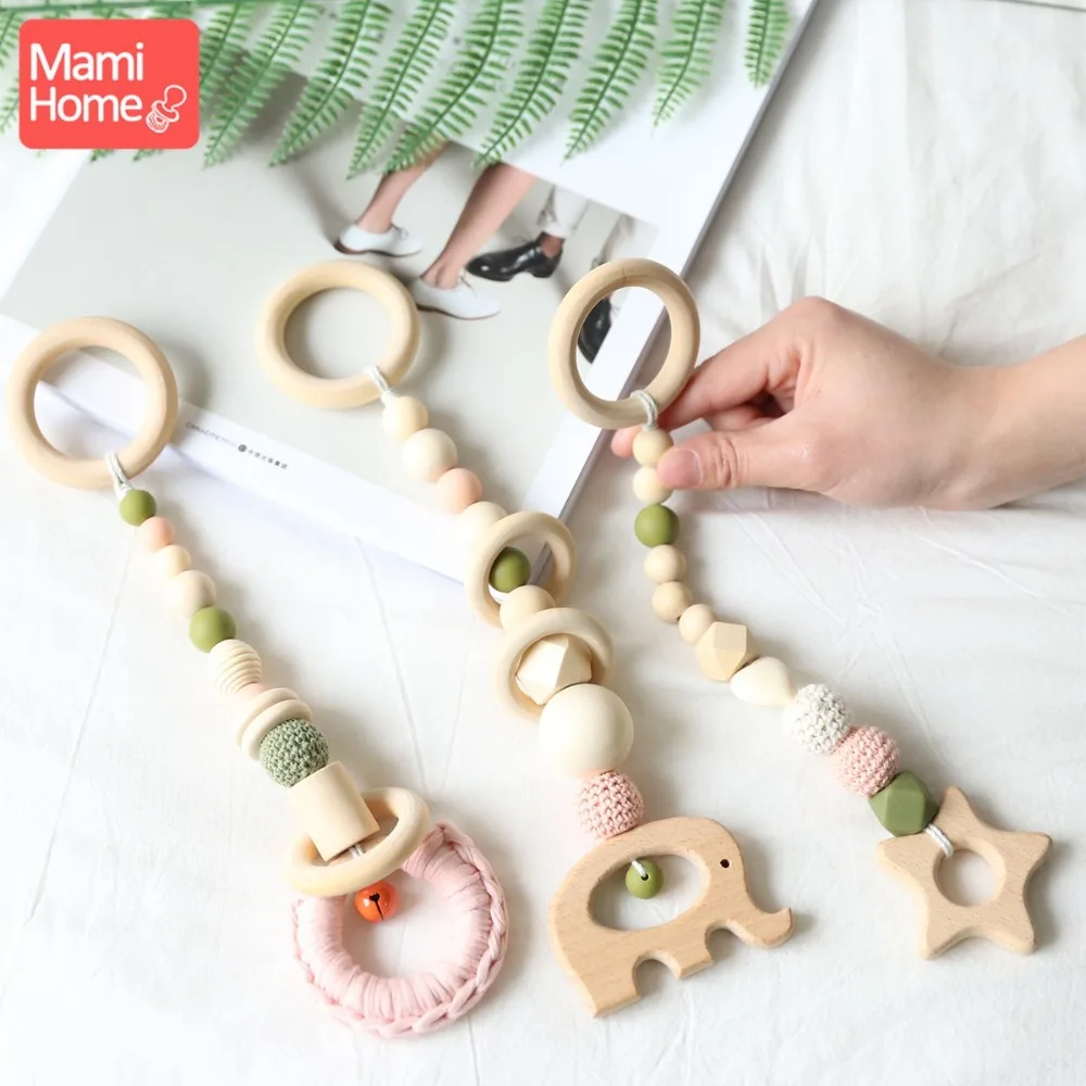 Деревянное кольцо-прорезыватель для зубов Mamihome 1 комплект | Мать и ребенок