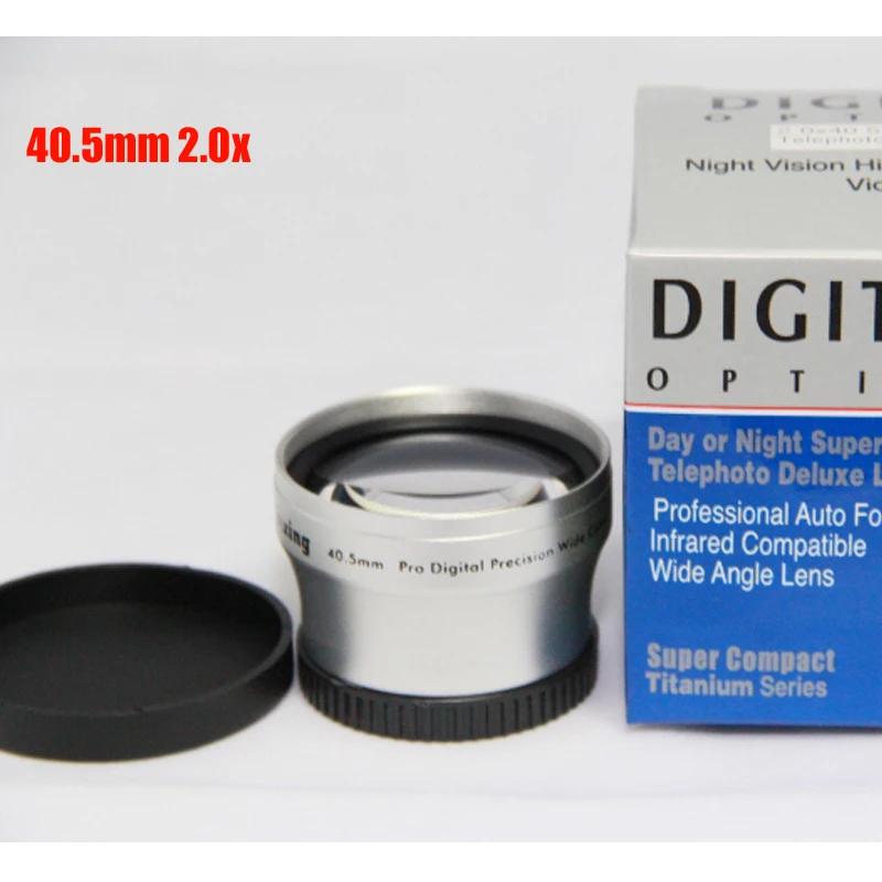 Теле объектив для камеры с высоким разрешением 40 5 мм x|camcorder lens|lens 40.5mmlens 2x |