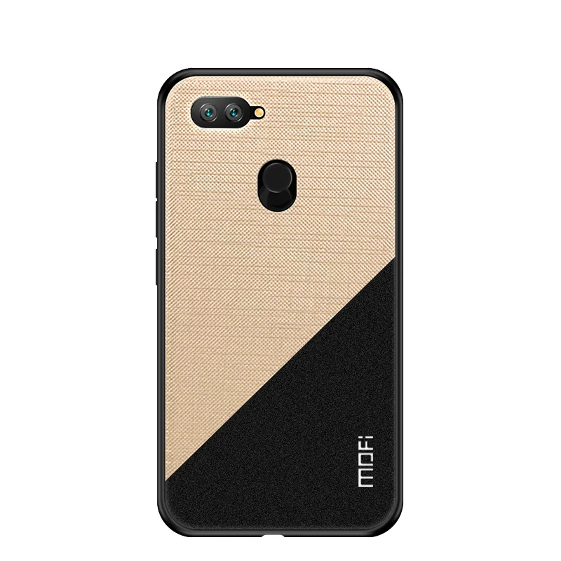 

Original MOFi Bright Shield Series II Case for Xiaomi Mi 8 Lite High Quality TPU Soft PC Hard Cloth Protective Phone Case Cover