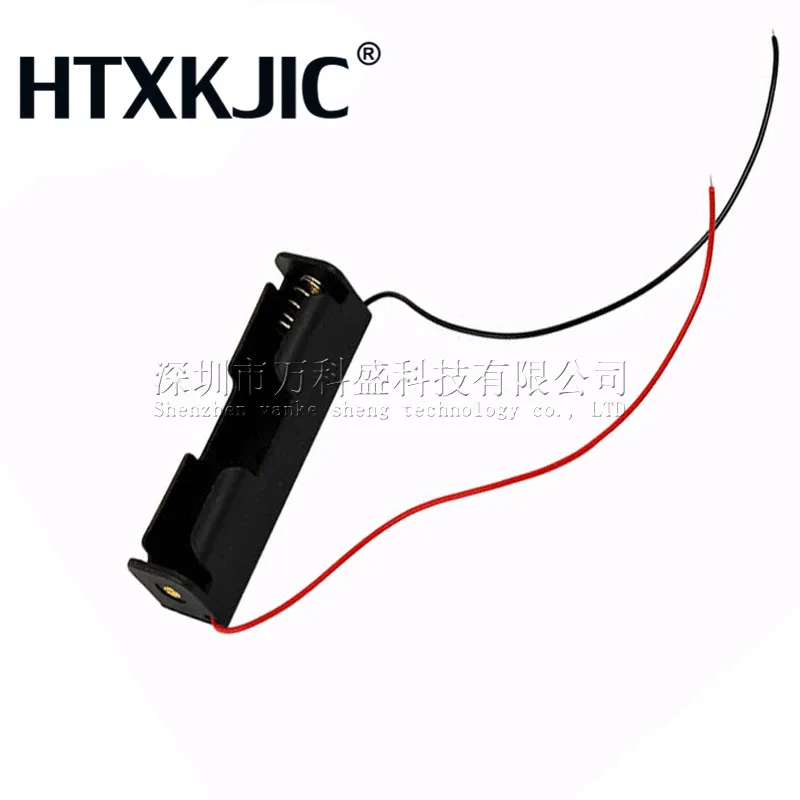 Коробки для хранения аккумуляторов 100 шт. 18650 17500 18500 3 6 ~ 4 2 В черный Чехол-держатель