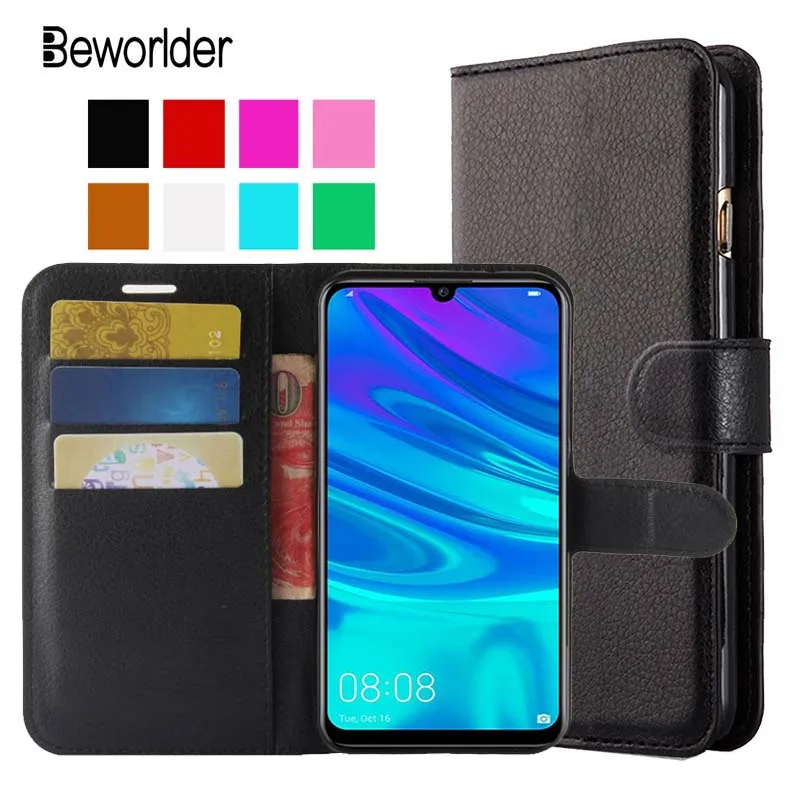 Чехол beworld для huawei P30 Lite с рисунком личи из искусственной кожи чехол отделениями
