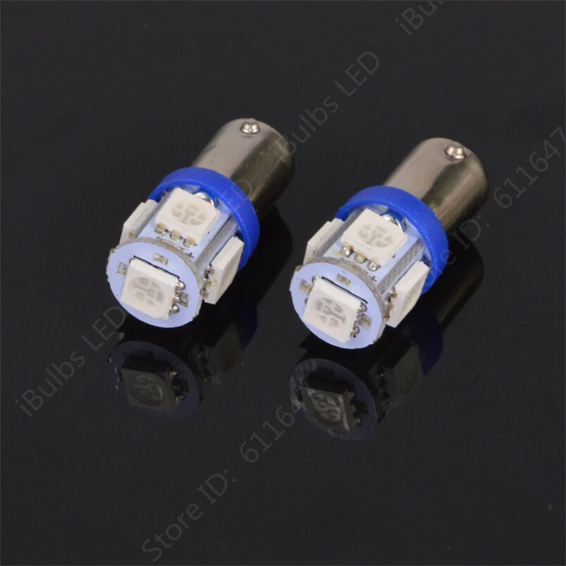 100 шт. высокое качество BA9S 434 T4W 5 светодиодный 5050 SMD H6W авто Интерьер Лампы для чтения купольная лампа AC/DC 12V 24V