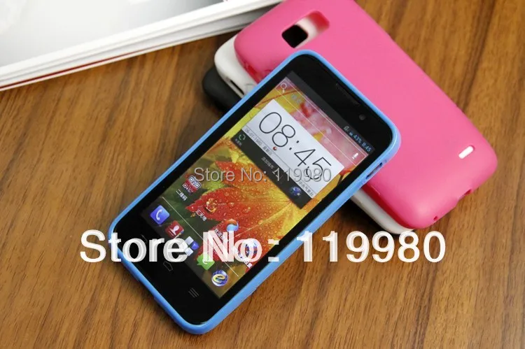 ZTE N881F soft case Silicon Back Protector 4 colors |