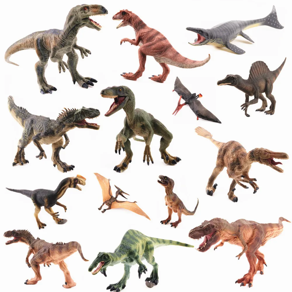 15 видов стилей динозавр игрушка Большой размер Плотоядные Allosaurus шип дракон Дикая