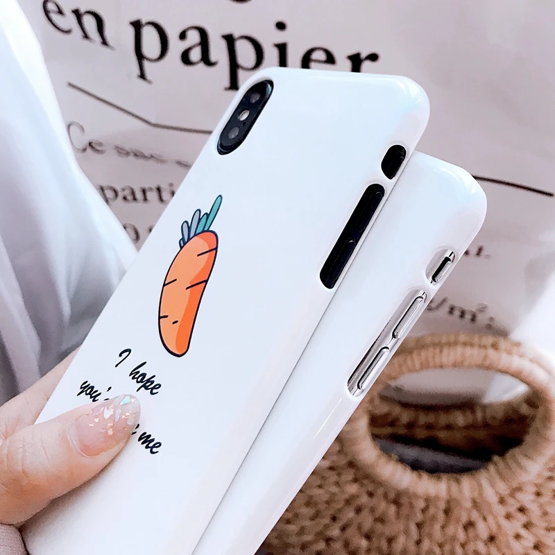 Окрашенный чехол для телефона в форме кактуса iPhone X 8 Plus корейский стиль 6 6S 7