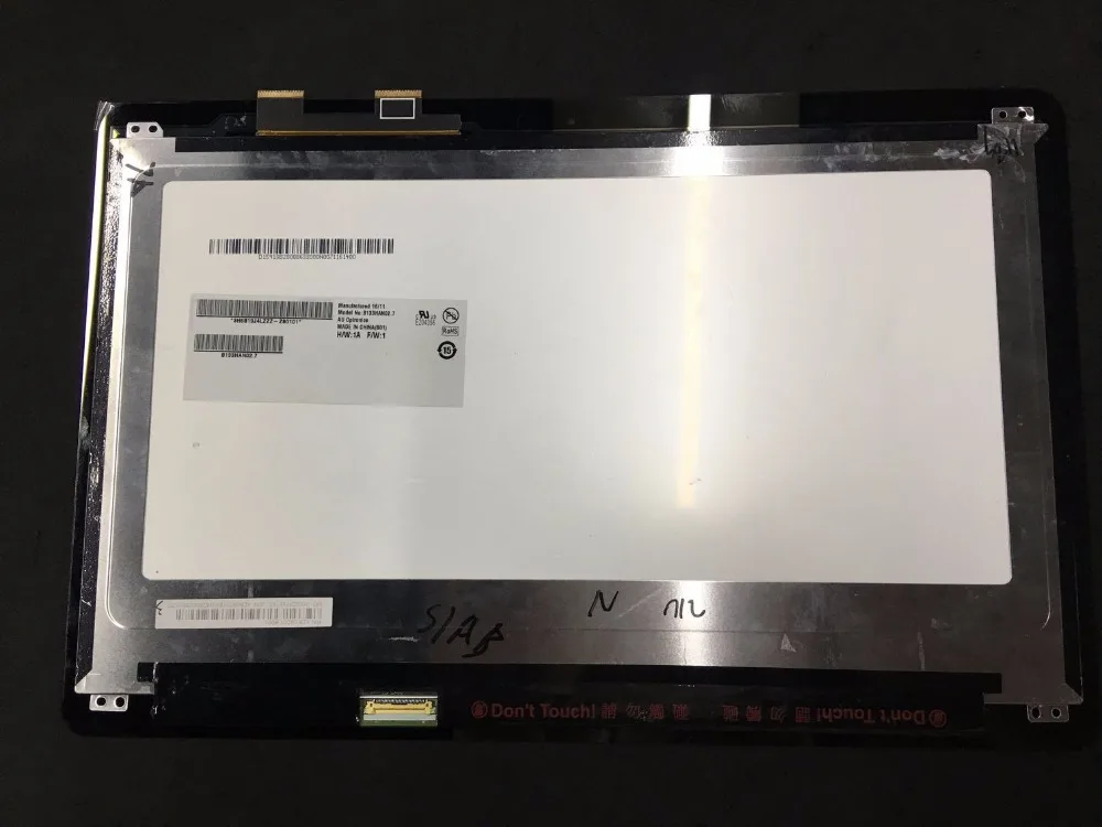 13,3 ''ЖК-экран B133HAN02.1 для ASUS Zenbook UX360 UX360UA сенсорный дигитайзер сборка FHD 1920*1080 панель дисплея