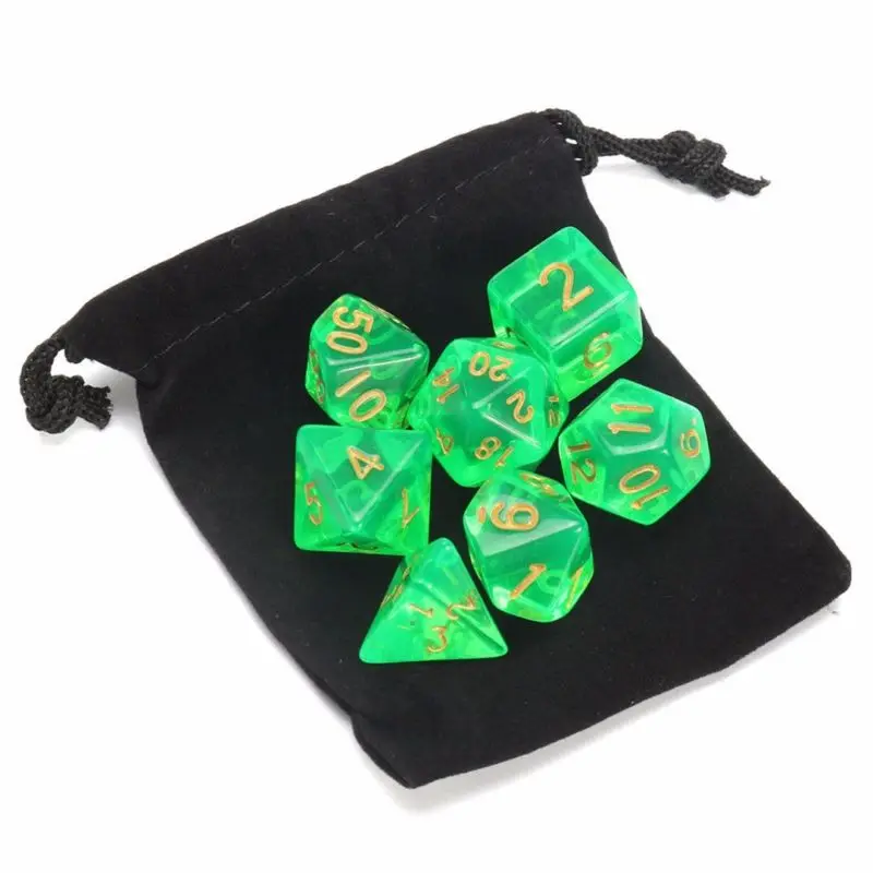 Смешанные цветные кости квадратные игральные кубики Забавные игрушки подарки с