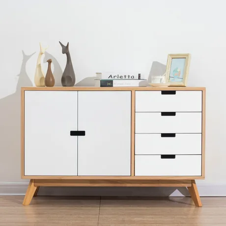 Кухонные шкафы кухонная мебель домашняя шкаф из массива дерева в скандинавском