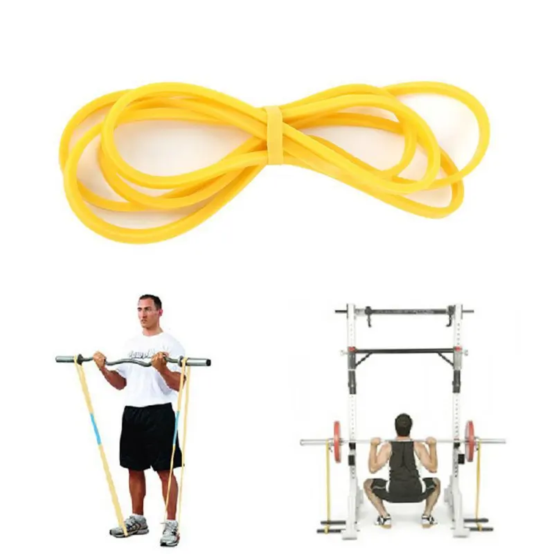 

Body Building Resistance Band For Gym Weight Lifting Fitness
