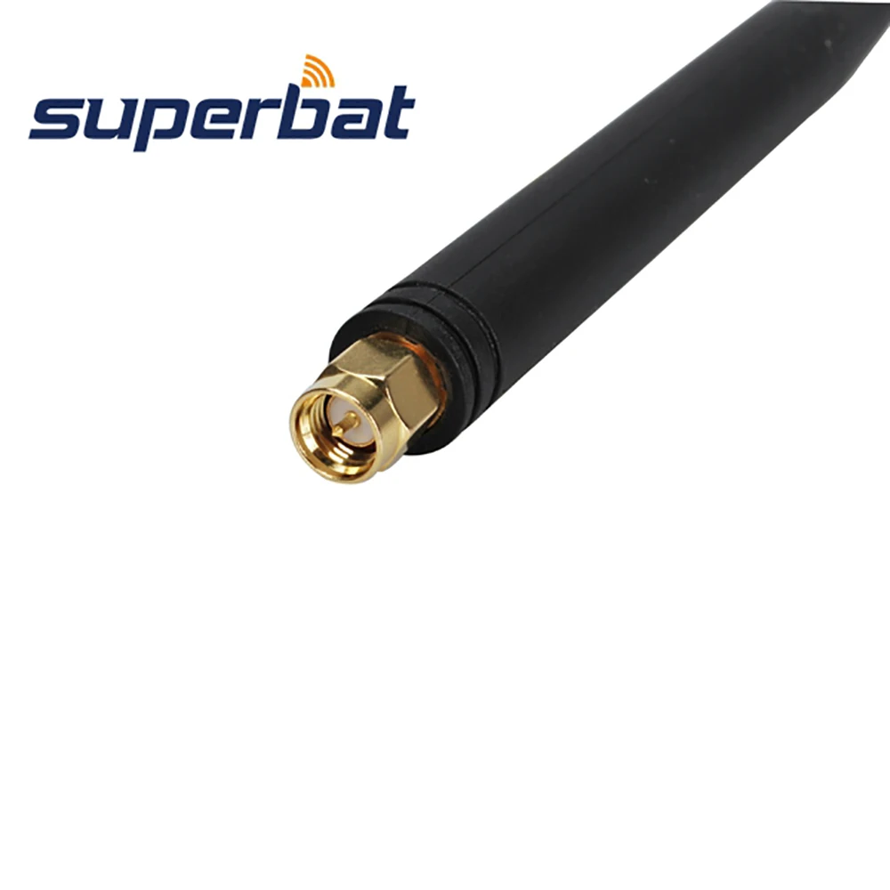Superbat 50 Ом 868 МГц антенна 3dbi антенна резиновый усилитель сигнала 60 Вт вход SMA штекер прямой разъем для радиолюбителей