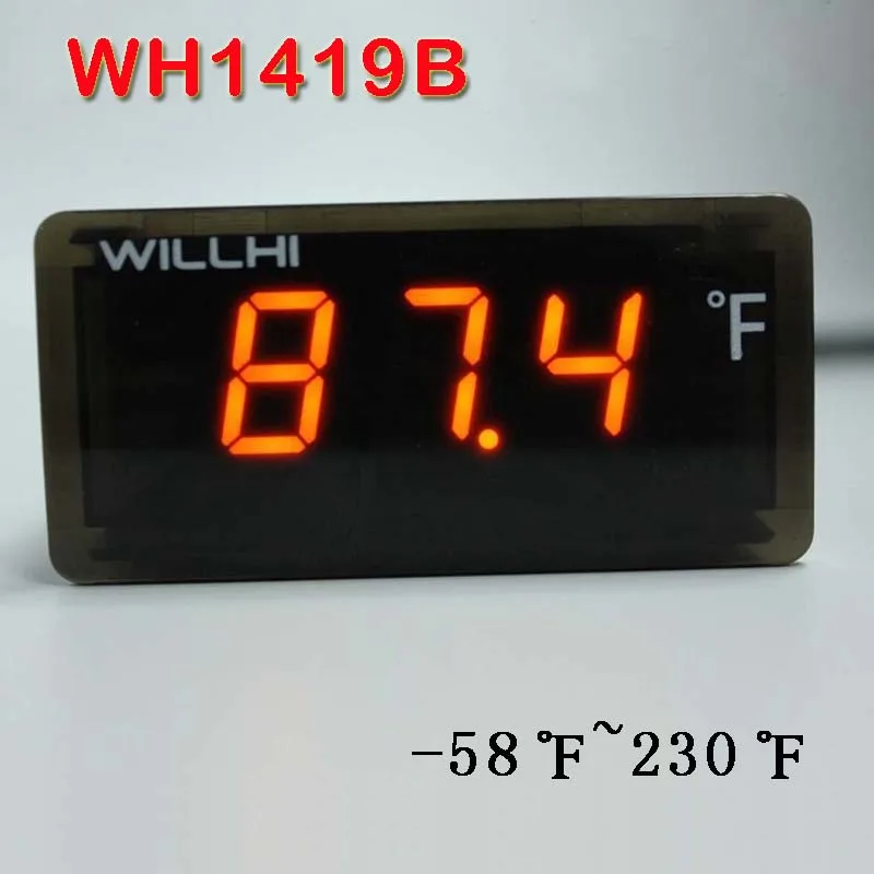 

-58-+230 Fahr. degree digital thermometer unit in fahrenheit