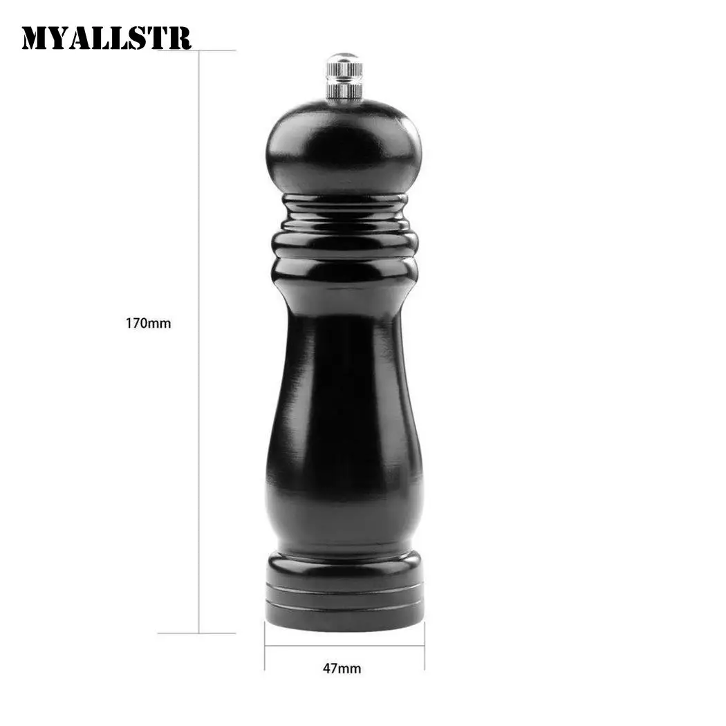 Деревянный Перец специя мельница ручной приправа Измельчающие кухонные