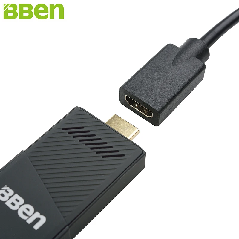 Мини ПК BBen MN9 карта Windows 10 Ubuntu Intel X5 Z8350 четырехъядерный процессор 2 ГБ 4 Гб ОЗУ