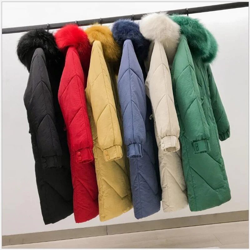 

high quality women winter coat long female parkas warm wadded winter jacket women outerwear parka casaco feminino inverno 209