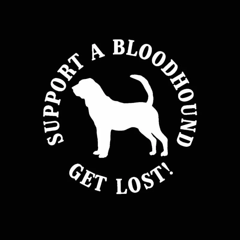 YJZT 15 см * Поддержка Bloodhound потеряется-собака виниловая Автомобильная наклейка