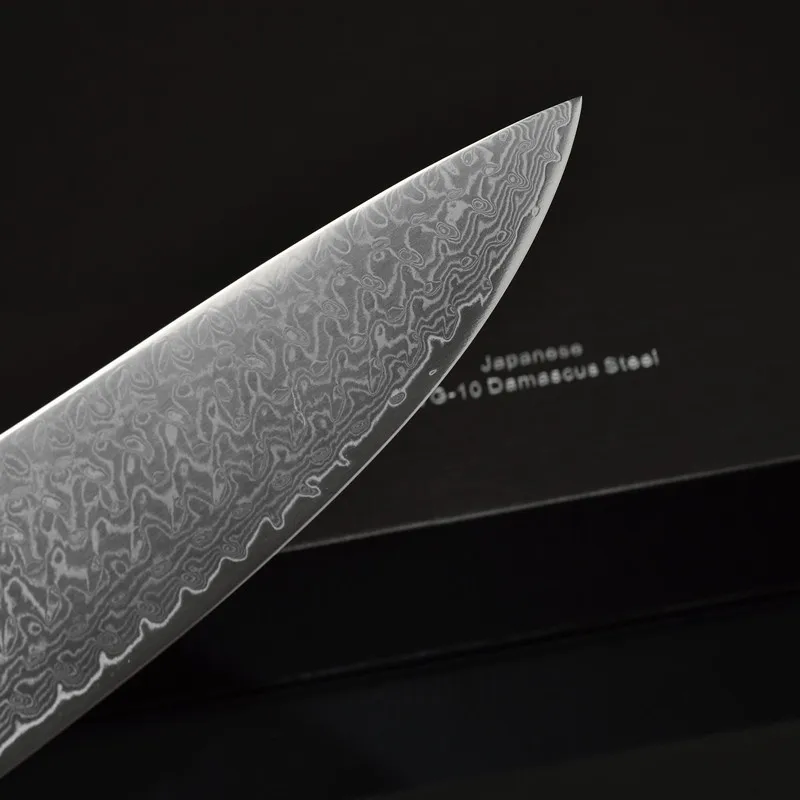 8 дюймов кухонный нож шеф повара дамасский японский VG10 Дамасская сталь Gyuto Кливер