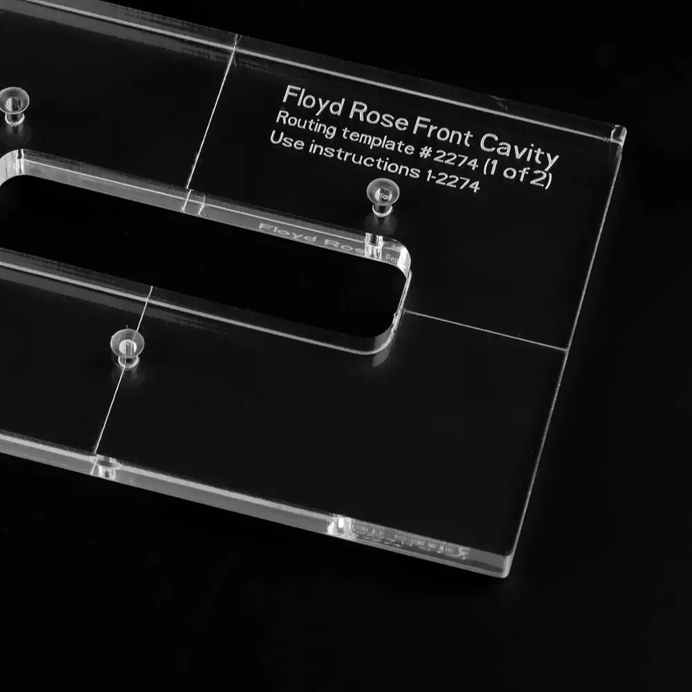 Точечные акриловые трафареты для моста с ЧПУ для Floyd Rose (art.: 7b2467b14) - 7b2467b14