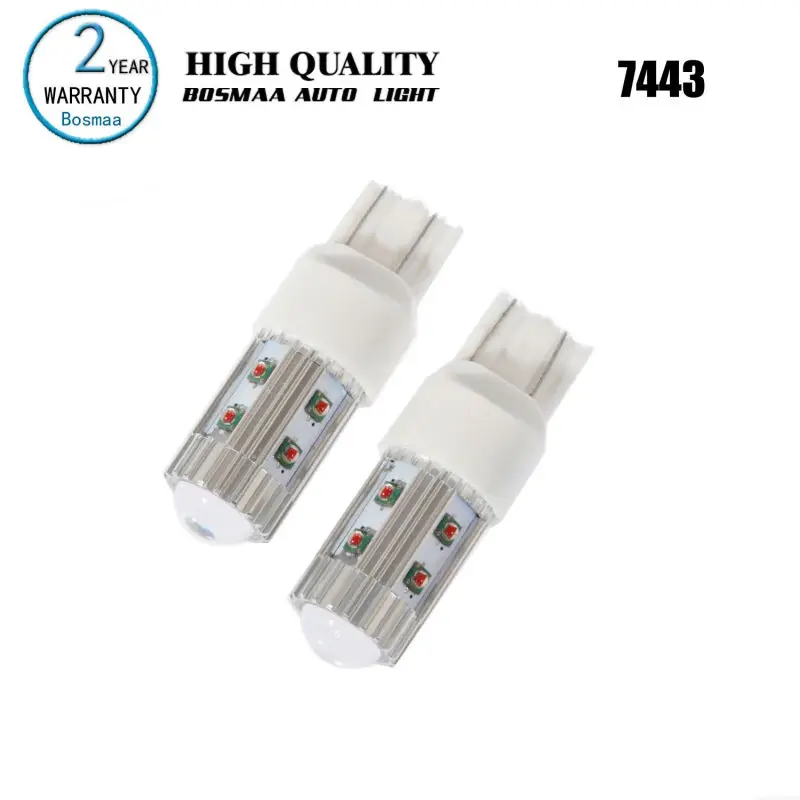 

2PCS Hight Power 7443 50W with original Chips W21W/5W LED Brake Light driving Lamp Bulbs
