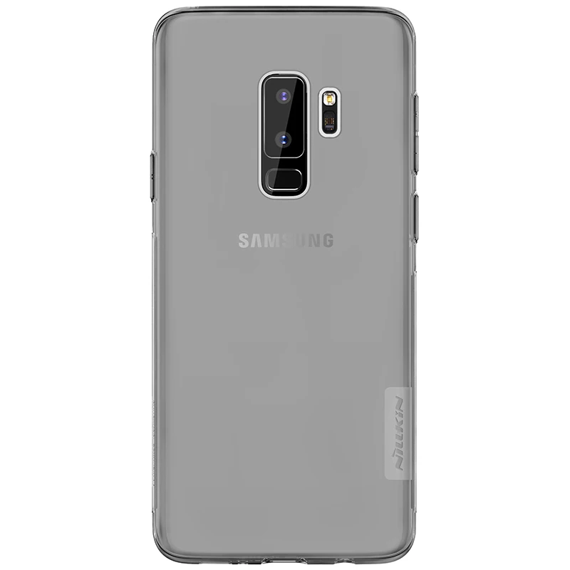 Чехол для Samsung galaxy s9 + Nillkin Nature мягкие прозрачные чехлы из ТПУ задняя крышка