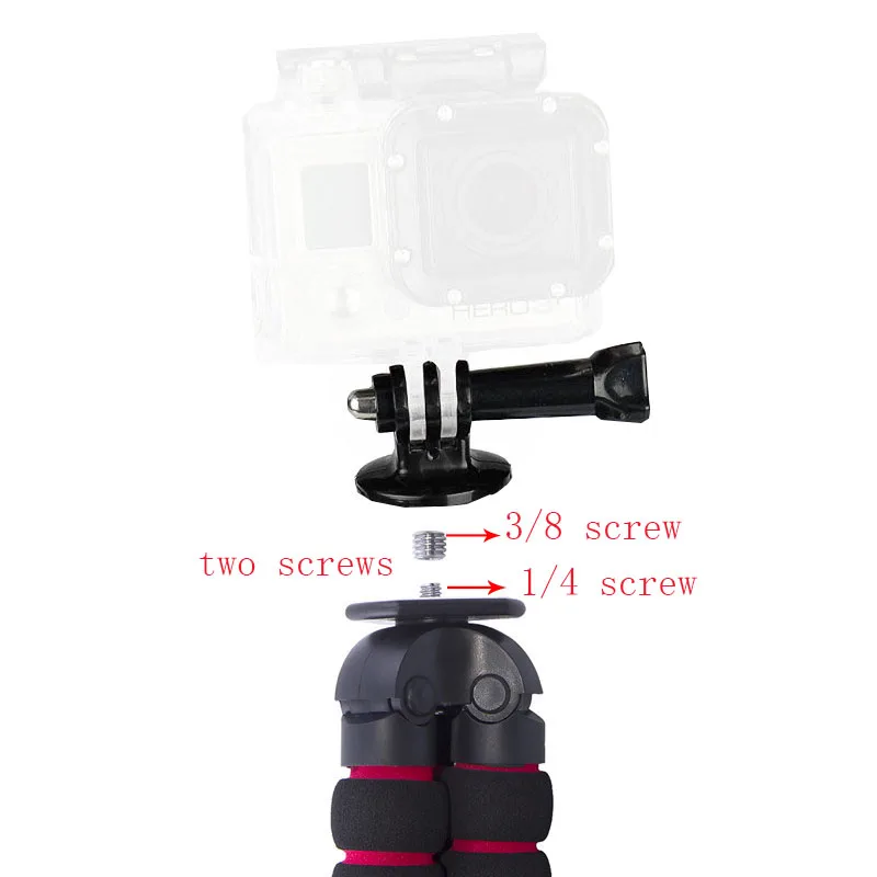 Fosoto Осьминог Штативы Стенд паук Гибкий Мобильный мини-штатив Gorillapod для iphone GoPro Canon Nikon Sony Камера стол