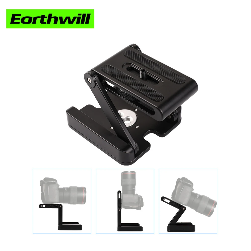 Алюминиевый сплав Z folding fast 100% quick release plate gopro камера мобильный телефон настольная