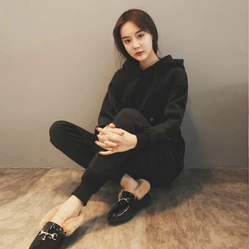 Осенняя и зимняя одежда новый золотой бархатный костюм Женский Повседневный