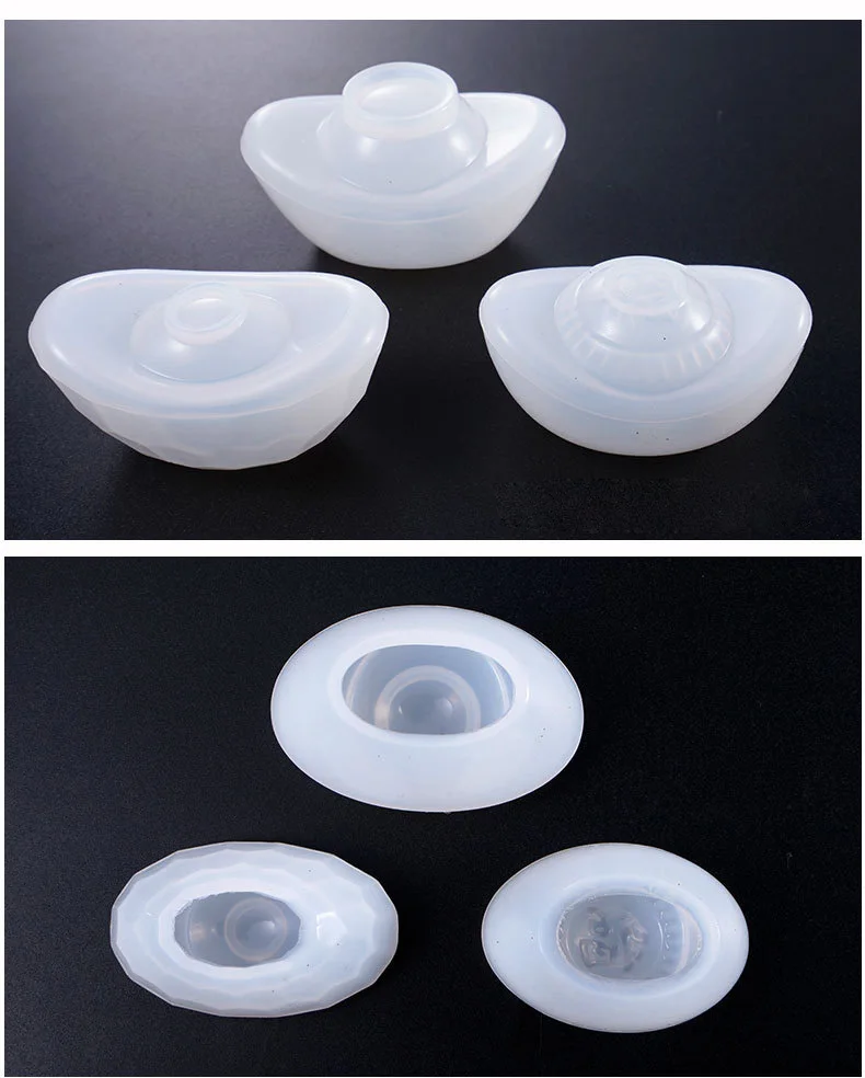 

Crystal Epoxy diy silicone ingot chocolate mould cake decoration mold